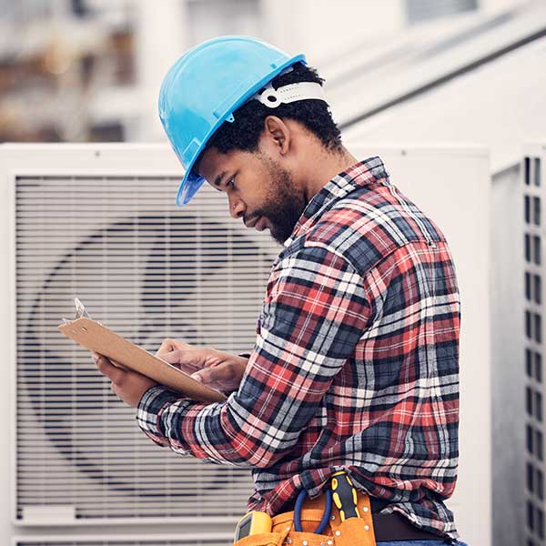 Strong Heating And Air technician working
